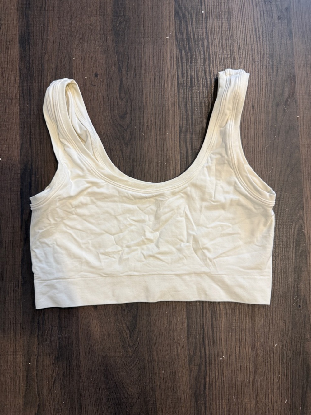 Cakes Body Cream Seamless Scoop Neck Bralette